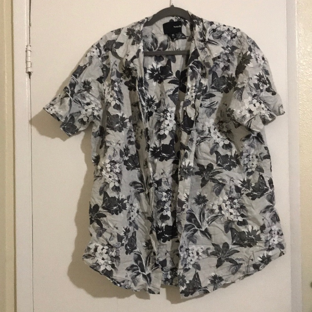 Hurley XL button up shirt